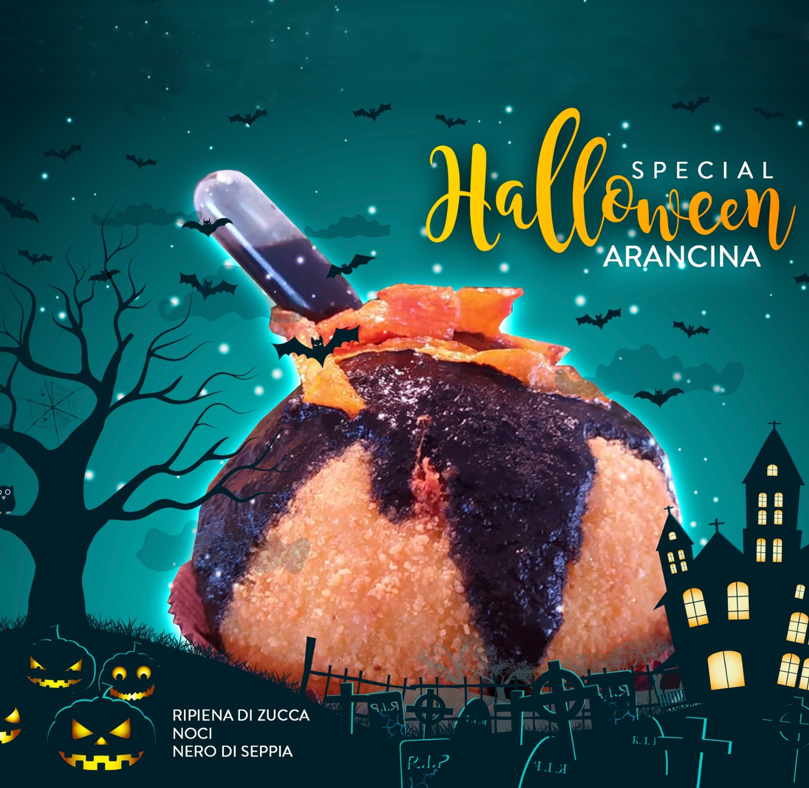 You are currently viewing Arancina Halloween, limited edition!